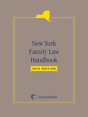 cover image of LexisNexis New York Family Law Handbook